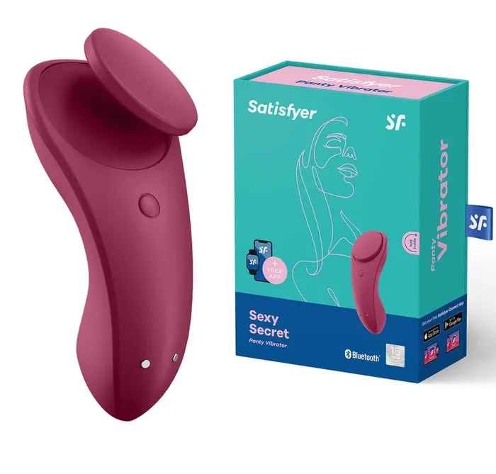 Satisfyer Sexy Secret – App Contolled USB-Rechargeable Panty Vibrator