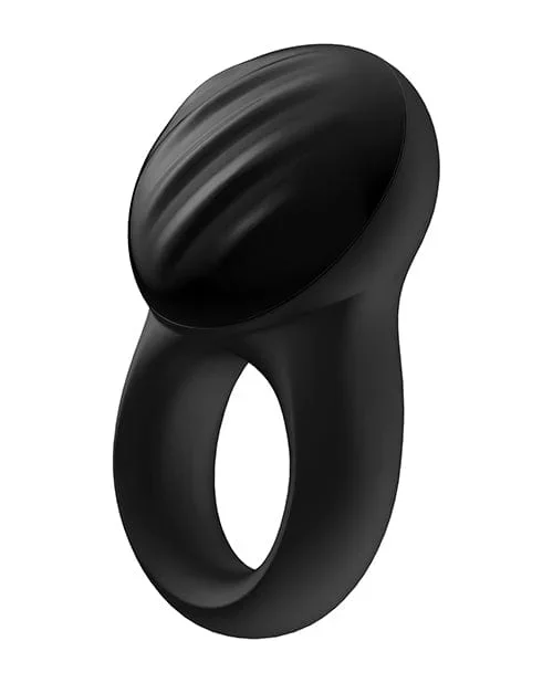 Satisfyer Signet Ring with Bluetooth App – Blue