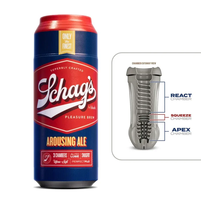 Schag’s By Blush® | Arousing Ale Frosted Masturbator / Stroker