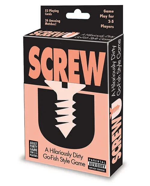 Screw U Card Game: Hilarious and Explicit Adult Party Fun!