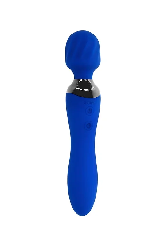 Selopa – Blue Belle Double Ended Wand Vibrator – Blue
