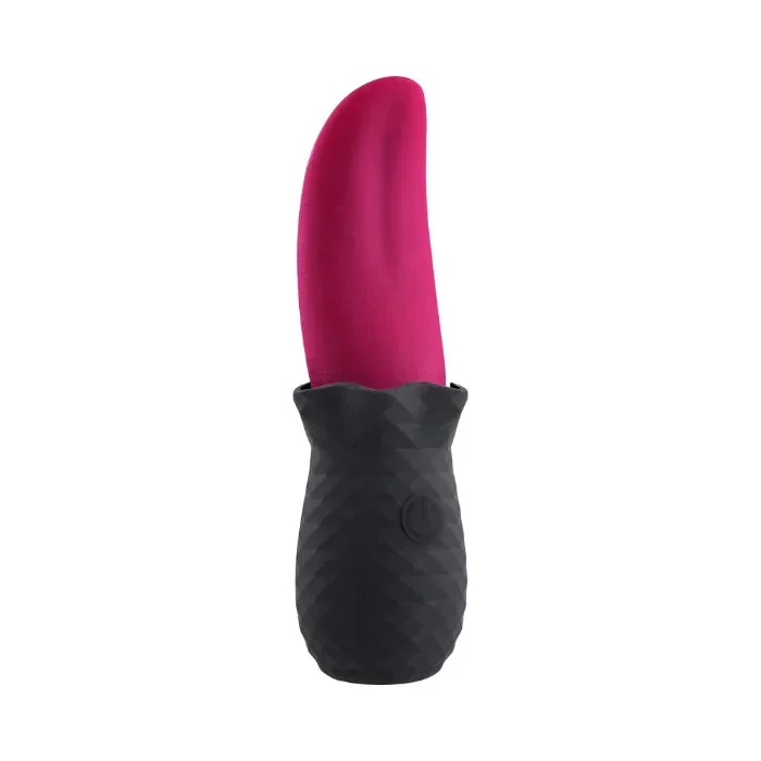 Selopa Tongue Teaser Rechargeable Flicking Vibrator With Handle