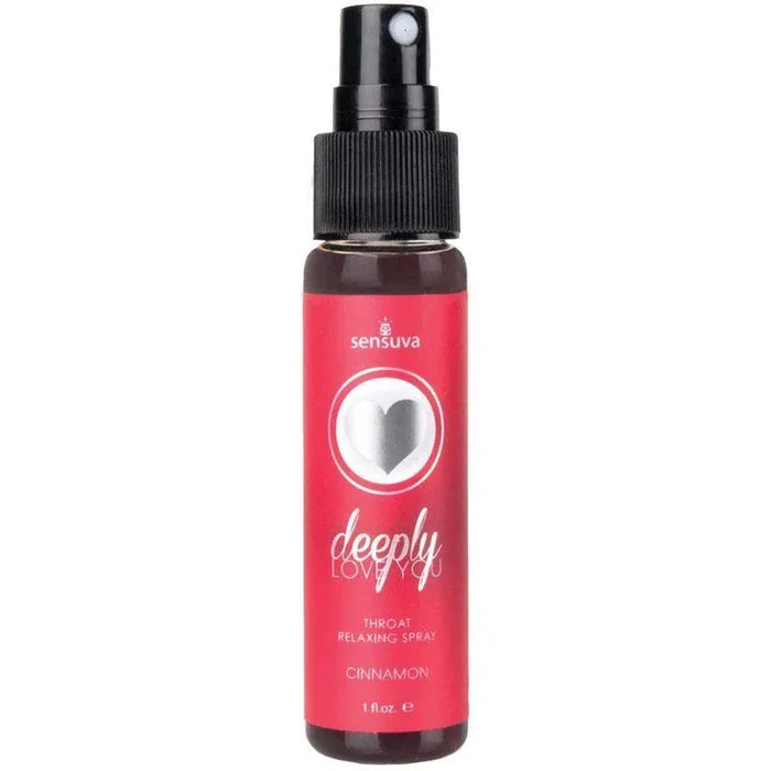 Sensuva Deeply Love You Throat Relaxing Spray 1 fl.oz. – Cinnamon Roll