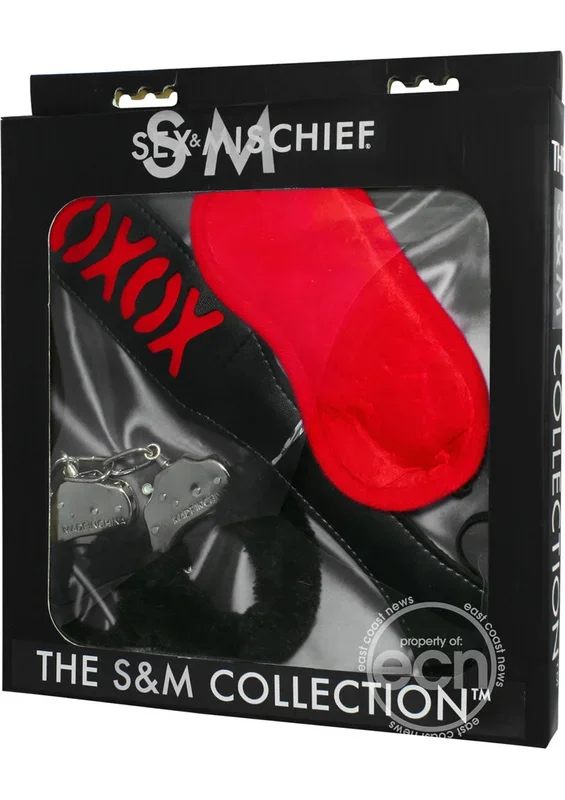 Sex & Mischief Collection Sweet Punishment Kit – Black/Red