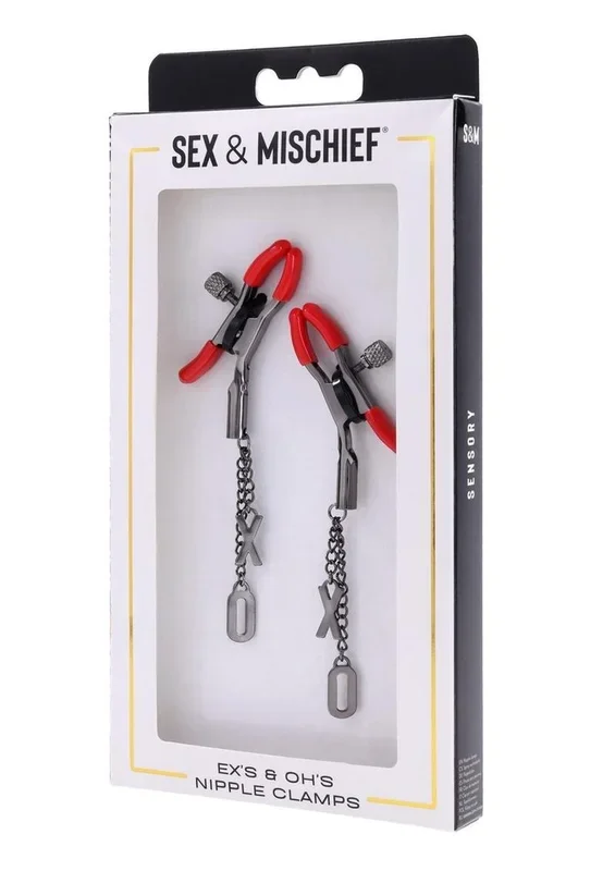 Sex and Mischief Ex’s And Oh’s Nipple Clamps