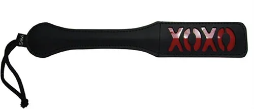 Sex and Mischief Xoxo Paddle – Black