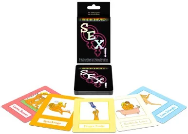 Sex! Lesbian Sexual Position Card Game