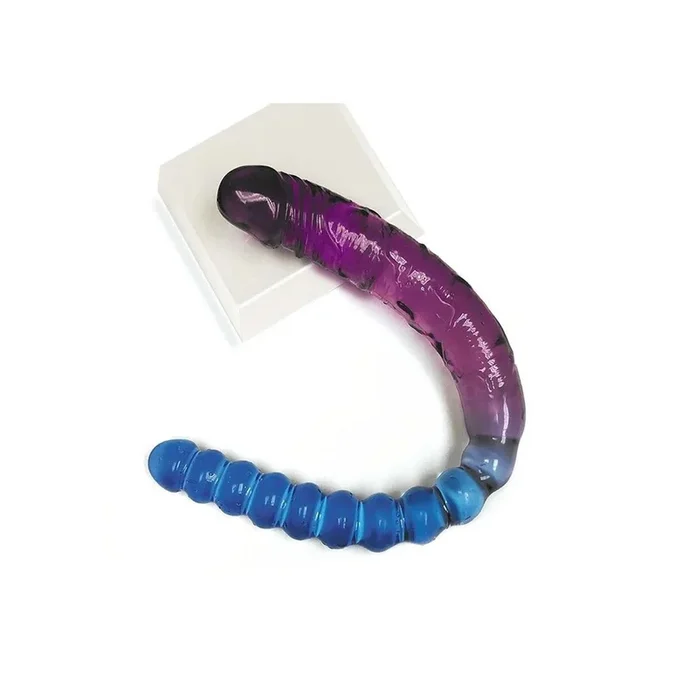 Shade Double Dildo – Violet and Blue