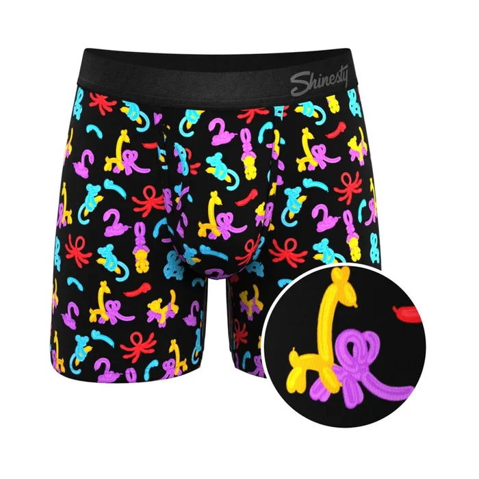 Shinesty The Knot Tonights Balloon Animal Ball Hammock Pouch Underwear with Fly L