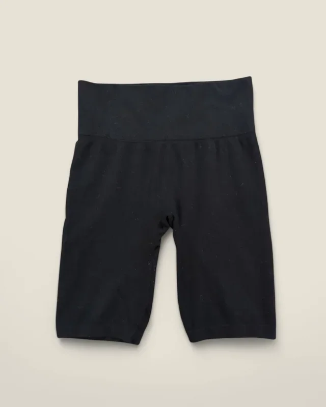 SHO SHO BLACK HIGH WAIST BIKE SHORTS LADIES SMALL PRE-LOVED