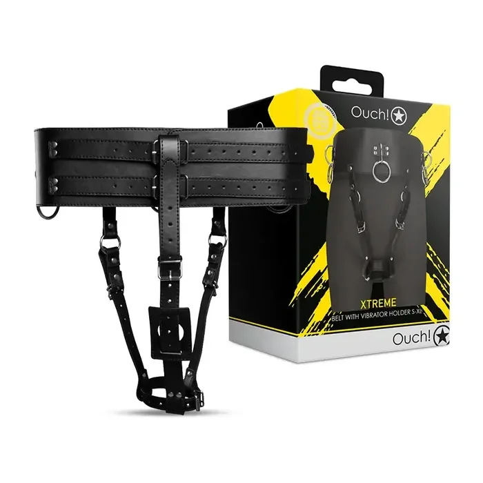 SHOTS Ouch! Belt with Vibrator Holder