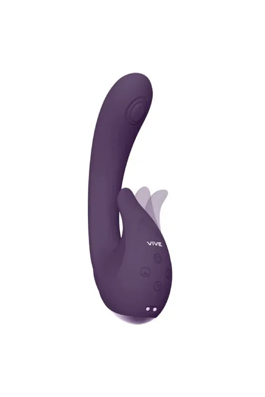 Shots Toys – VIVE – Miki Pulse Wave & Flickering G-Spot Vibrator – Purple