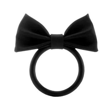 Shots Toys S-Line The Gentleman’s Ring Tuxedo Bowtie Erection Enhancer C-Ring