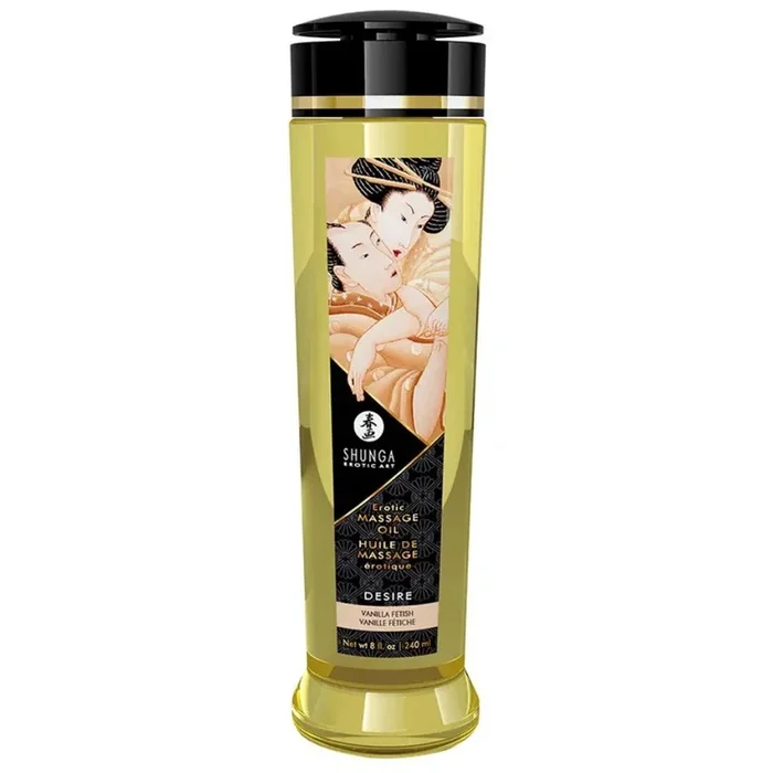 Shunga Erotic Massage Oil Desire – Vanilla 8oz