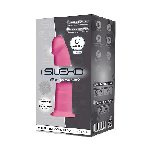 Silexd 6″ Model 2 Pink- Glow in the Dark