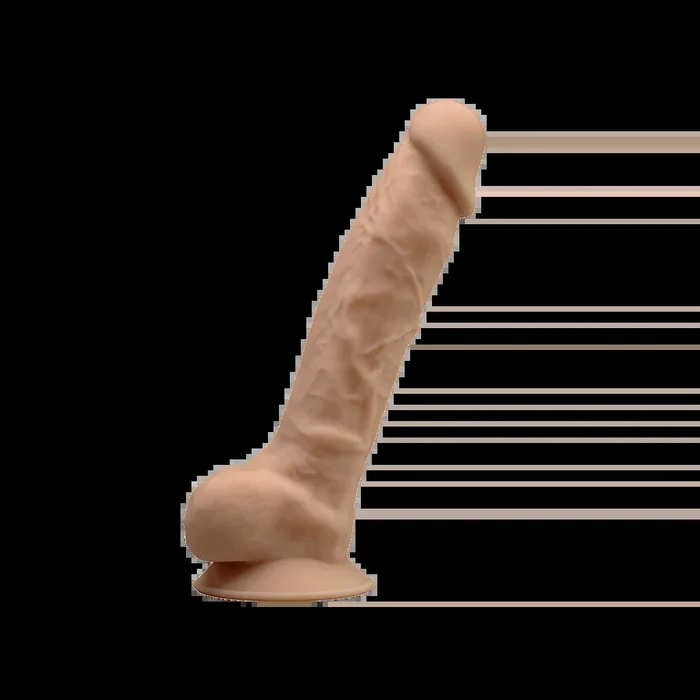 SILEXD® Real Skin Memory Silicone Dildo 8″