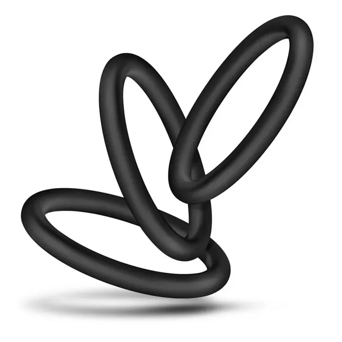 Silicone Cock Ring Trio