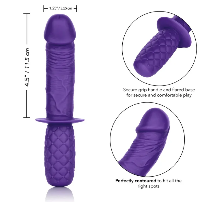 Silicone Grip Thruster Purple