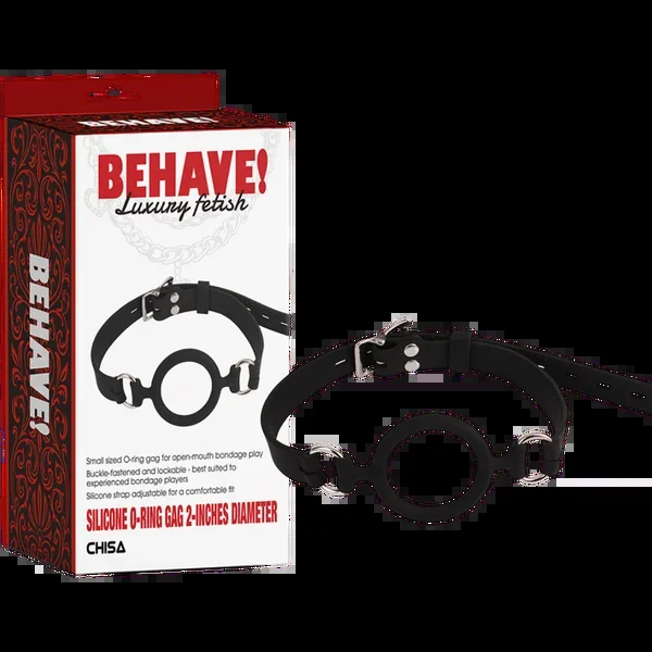 Silicone O-Ring Gag 2-Inches Diameter