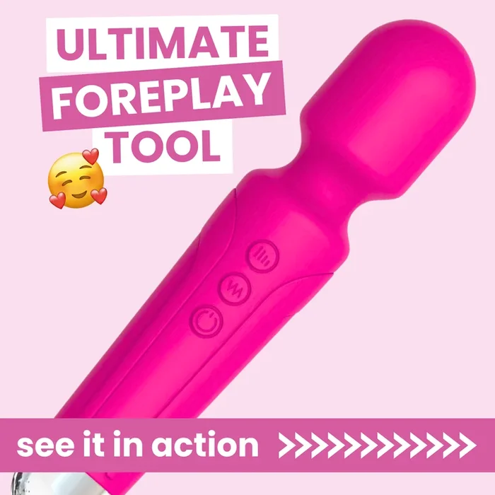 Silicone Power Wand Massager
