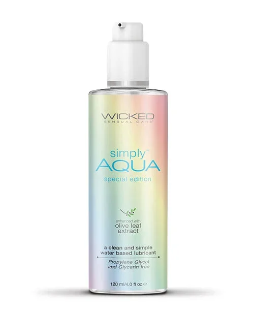 Simply Aqua Water Based Lubricant – 4 Fl. Oz. – Special Edition