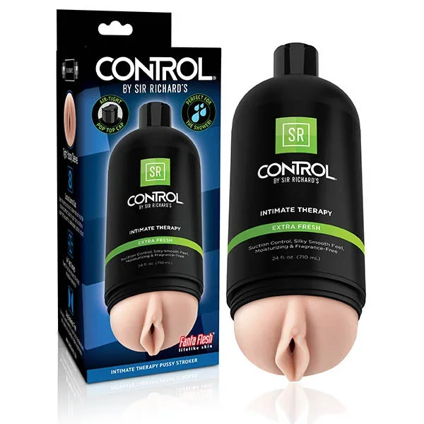 Sir Richards Control Intimate Therapy Pussy Stroker – Vagina Masturbator in Discrete Package