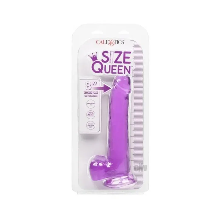 Size Queen 8in Purple