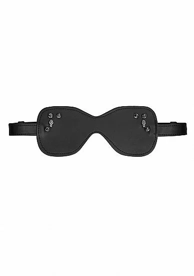 Skulls and Bones Large Eye Mask with Skulls and Spikes B