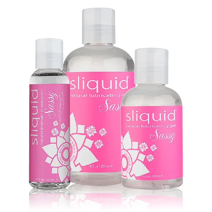 Sliquid Naturals: Sassy Water Based Lube – various sizes