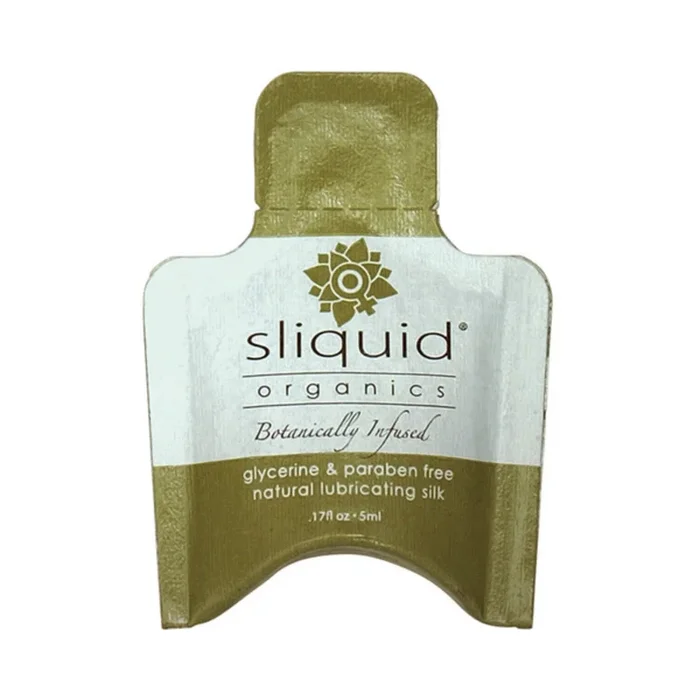 Sliquid organics silk lubricant – .17 oz pillow