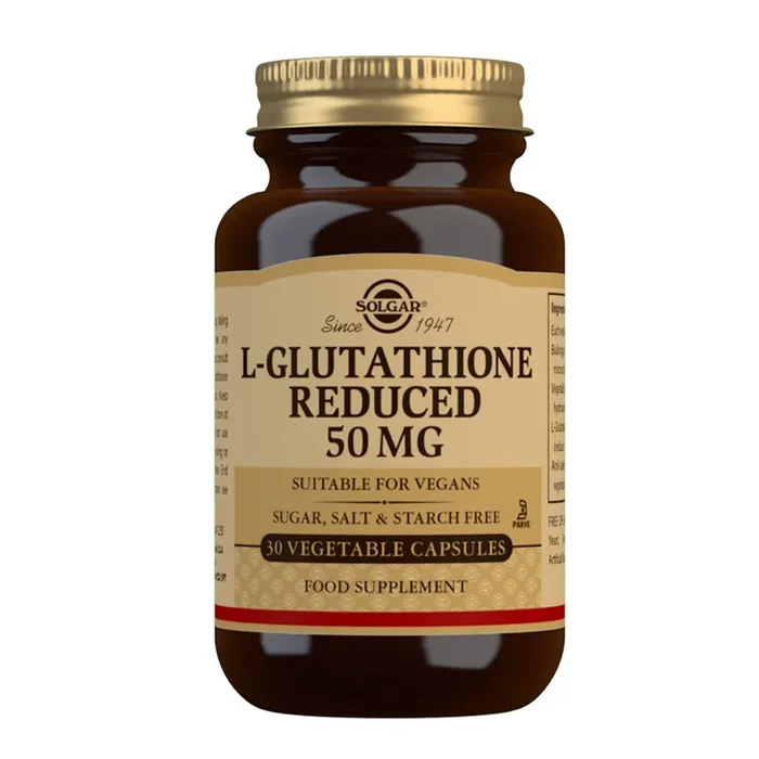 Solgar L-Glutathione (Reduced) 50 mg