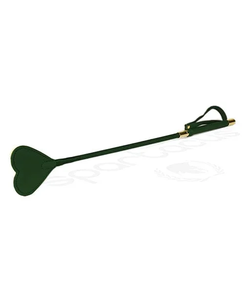 Spartacus Pu Riding Crop with Plush Heart Shape Tip