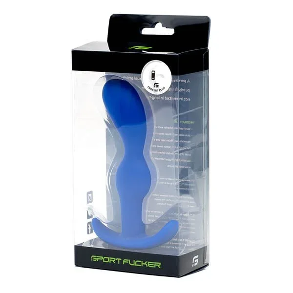 Sport Fucker CrossFit Plug – Blue Medium Anal Plug