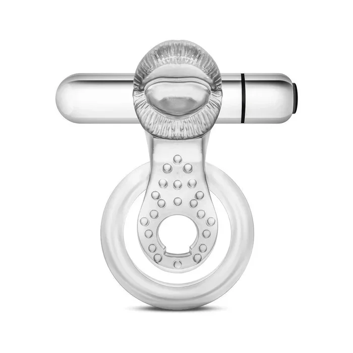 Stay Hard – 10 Function Vibrating Tongue Ring – Clear