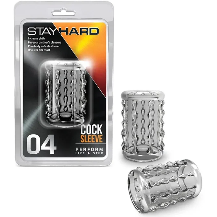 Stay Hard Cock Sleeve 04 – Clear
