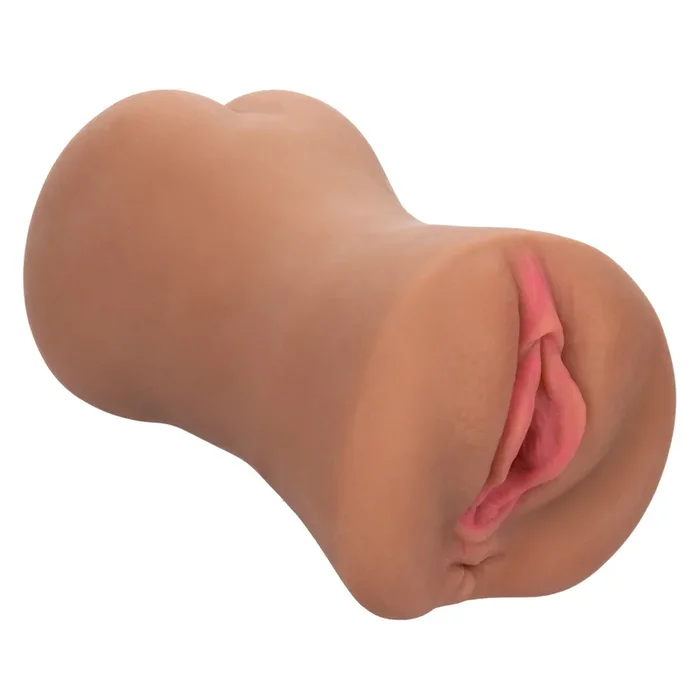 Stroke It® Dual Entry Pussy & Ass – Brown