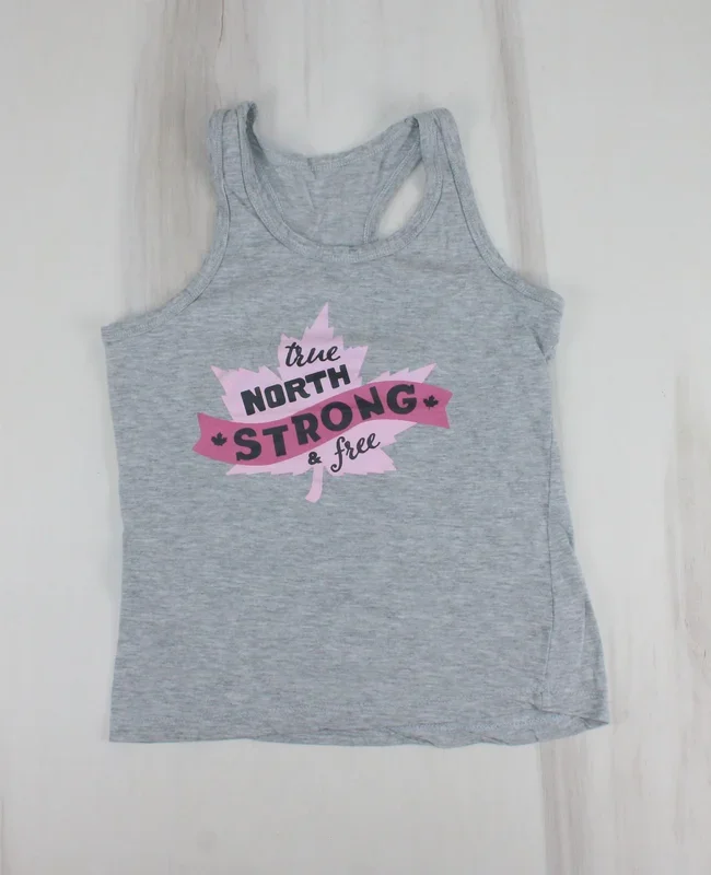 STRONG AND FREE TANK KIDS MEDIUM PRE-LOVED