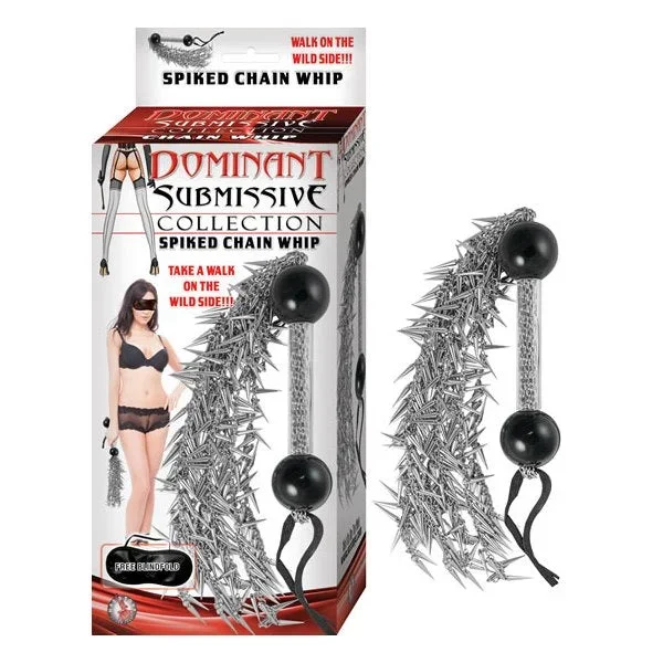 Submissive Spiked Chain Whip