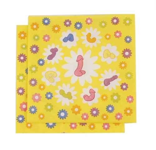 Super Fun Penis Party Napkins – 8 Count