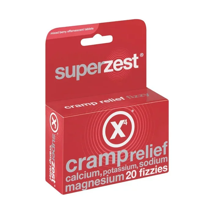 Superzest Cramp Relief 20 Effervestent Tablets