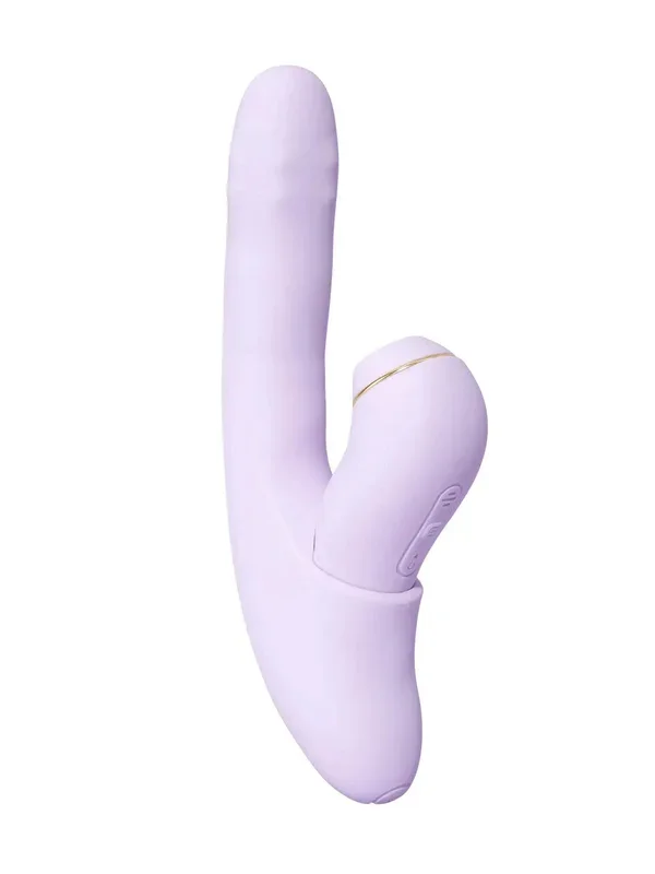 Svakom Duoglow Thrusting Vibrator With Pulsating Stimulator
