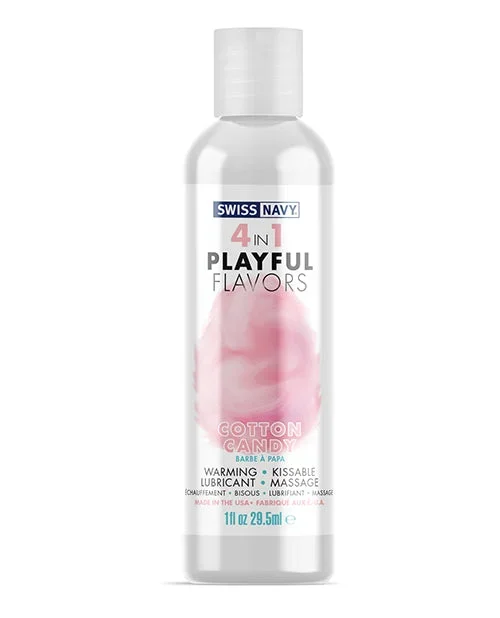 Swiss Navy 4 In 1 Playful Flavors Cotton Candy – 1 oz