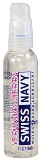 Swiss Navy Water Base Flavored Lubricant Very Wild Cherry 4oz / 118ml