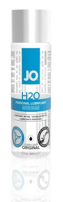 System JO H2O Water-Based Personal Lubricant 2 Oz – Silky and Long-Lasting Pleasure