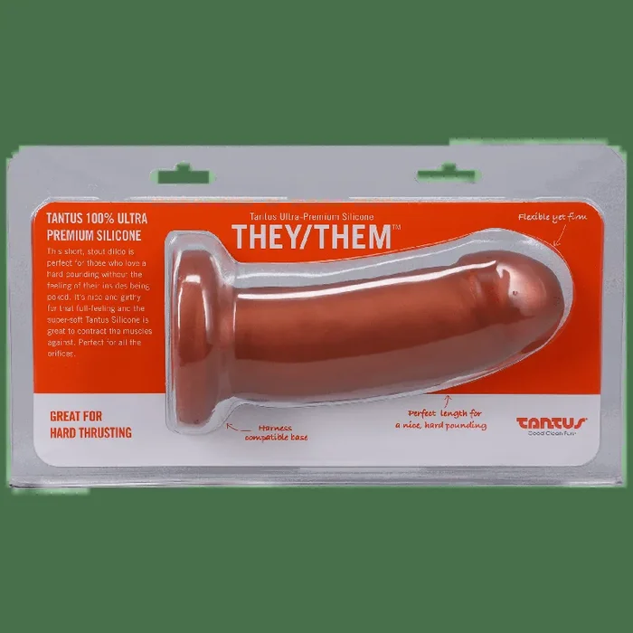 Tantus They/Them Silicone Dildo
