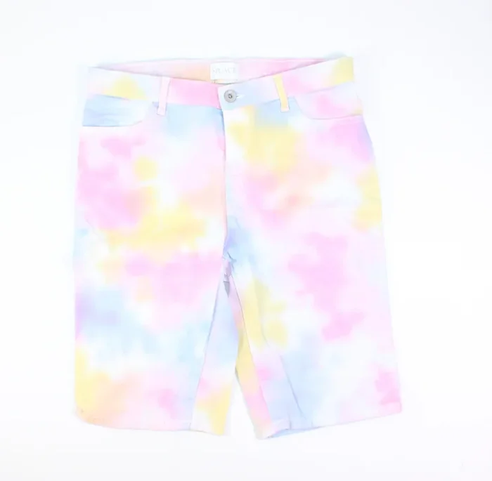 TCP SPLOTCH TIE DYE SHORTS 14Y PRE-LOVED