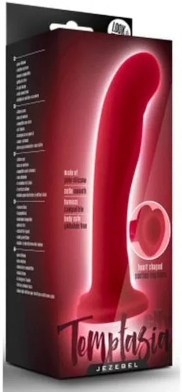 Temptasia “Jezebel” Dildo -Crimson