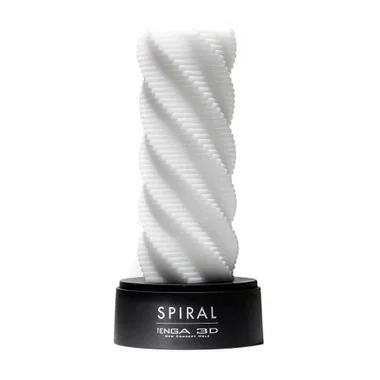 TENGA 3D Series Spiral Textured Reversible Masturbator Sleeve