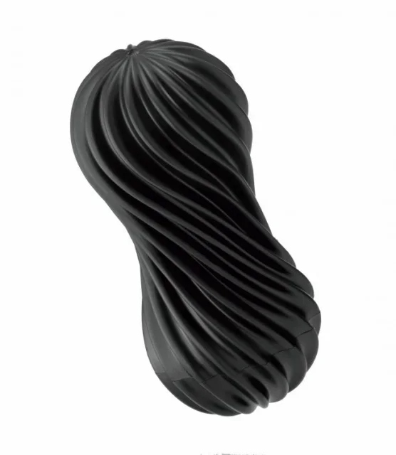 Tenga Flex Black Male Masturbator AF488-Black Feels Great Discreet Free USA Shipping Jerk
