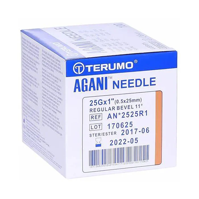 Terumo Needle 25g x 25mm Orange 100 Pack